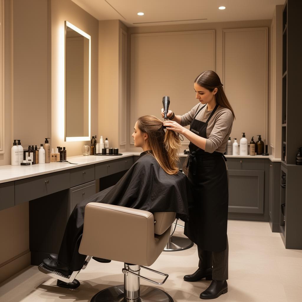 Hair colour service